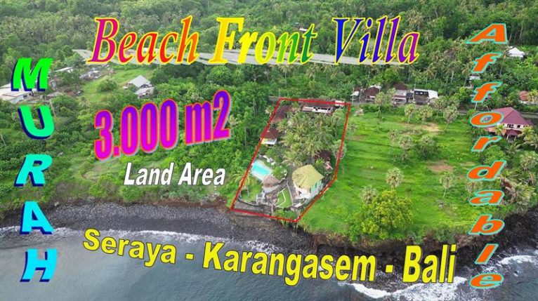 FOR SALE Affordable 3,000 m2 LAND IN Karangasem BALI #2403VJ